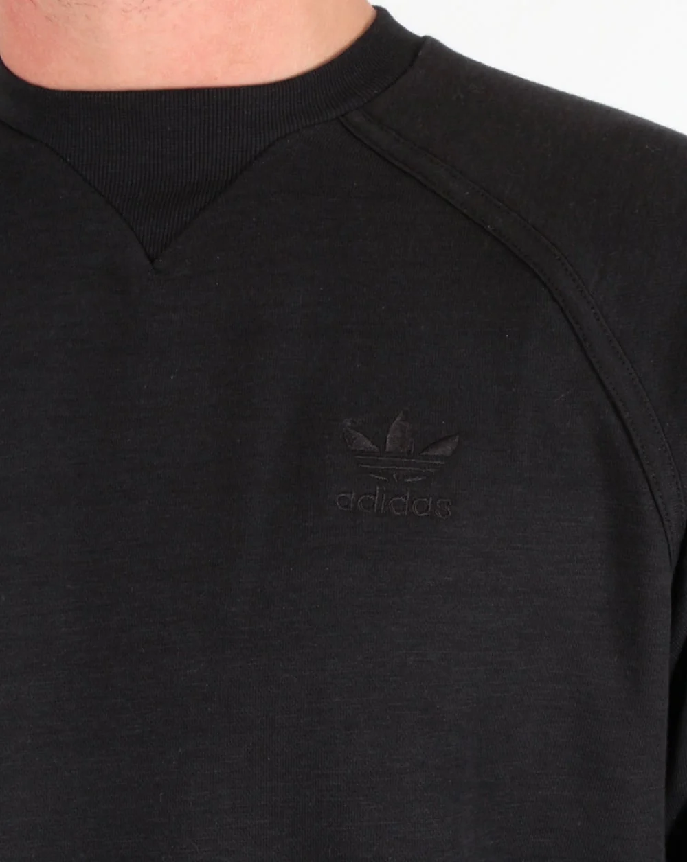 Adidas Originals Premium Sweatshirt Black - Image 2