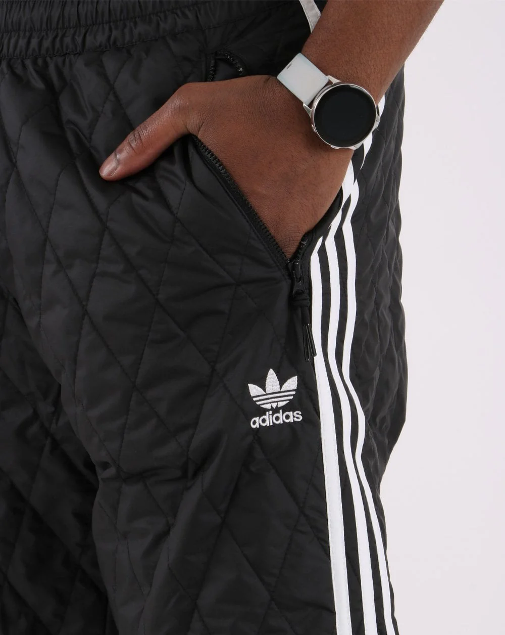 Adidas Originals Quilted SST Track Pants Black - Image 2