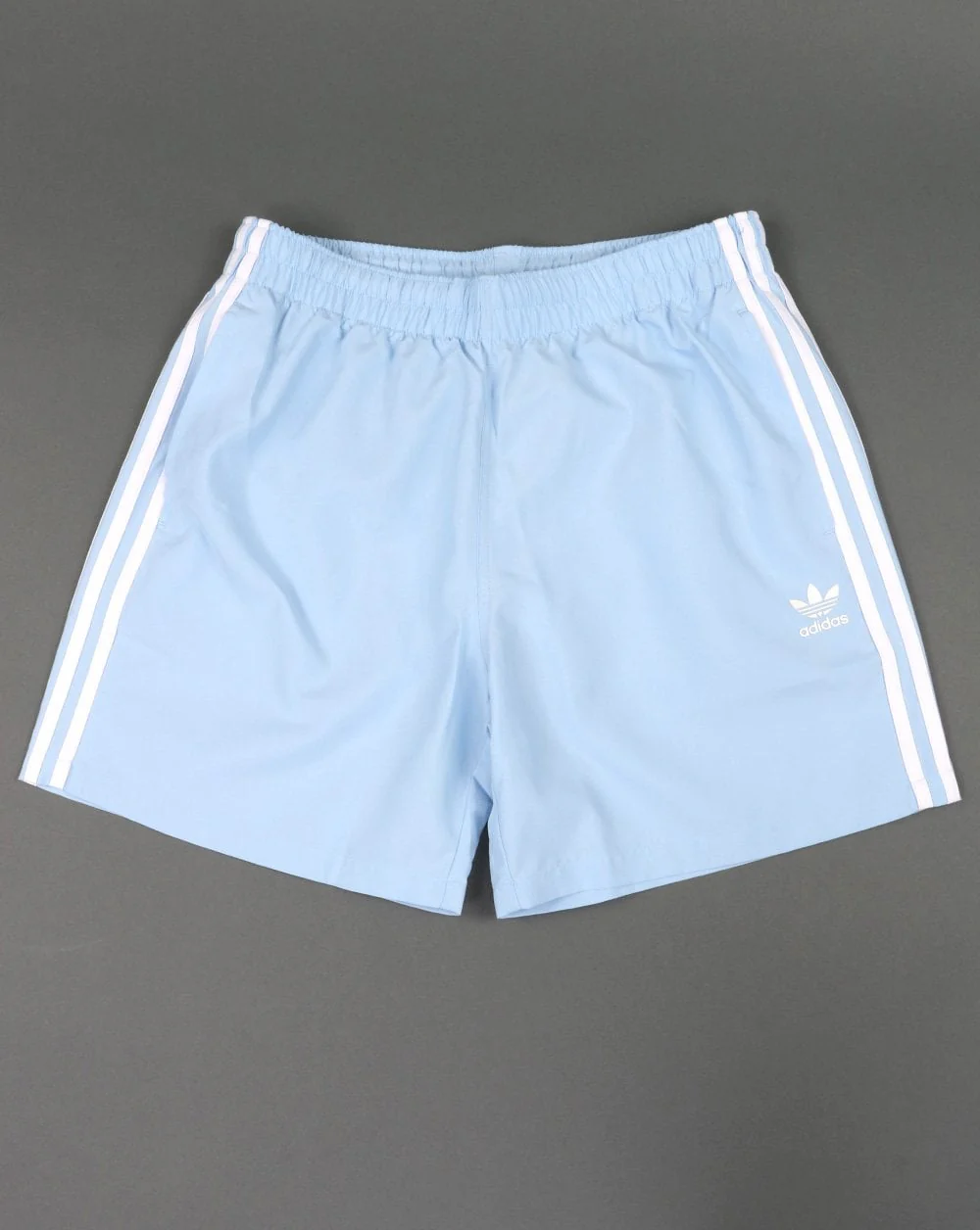 Adidas Originals Retro Sports Swim Shorts Clear Sky