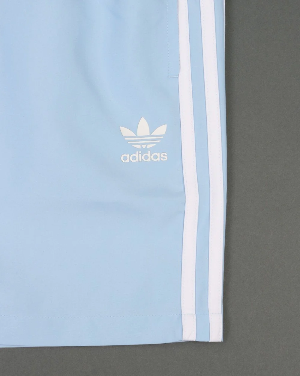 Adidas Originals Retro Sports Swim Shorts Clear Sky - Image 2