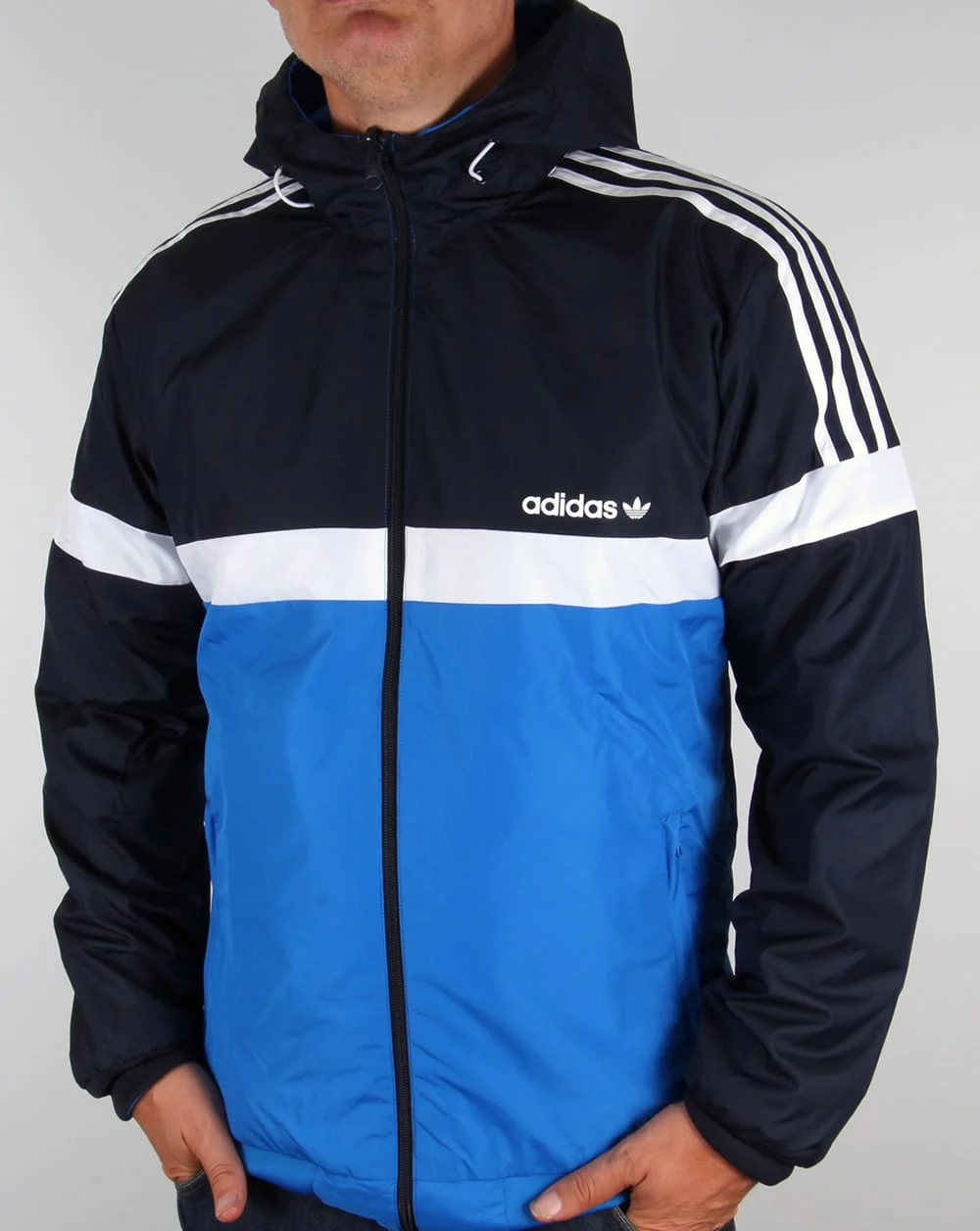 Adidas Originals Reversible Windbreaker Navy/Bluebird