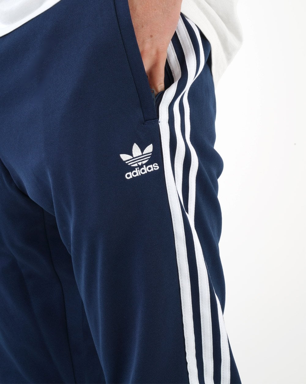 Adidas Originals Superstar Track Pants Navy Blue - Image 2