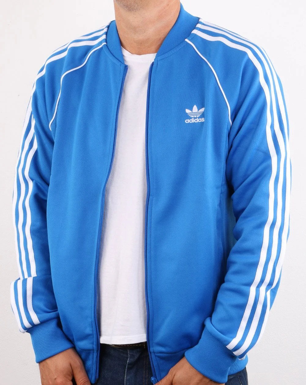 Adidas Originals Superstar Track Top Bluebird - Image 4