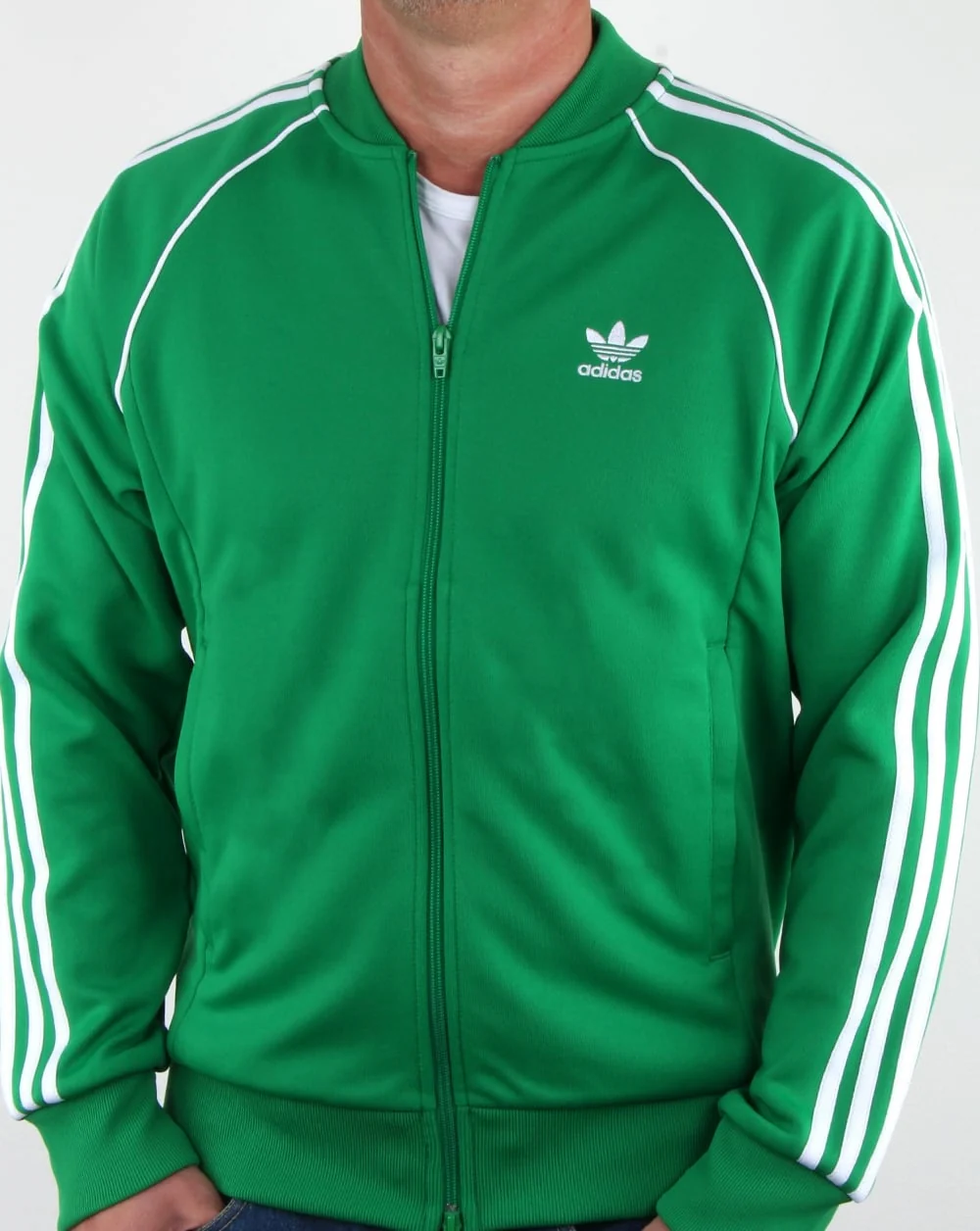 Adidas Originals Superstar Track Top Green - Image 4
