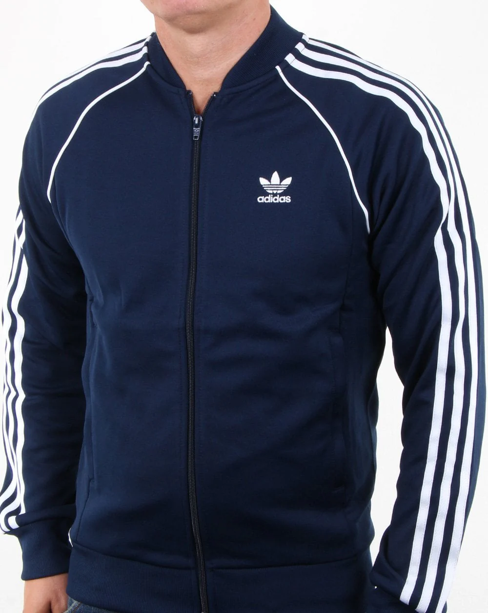 Adidas Originals Superstar Track Top Navy/white - Image 2