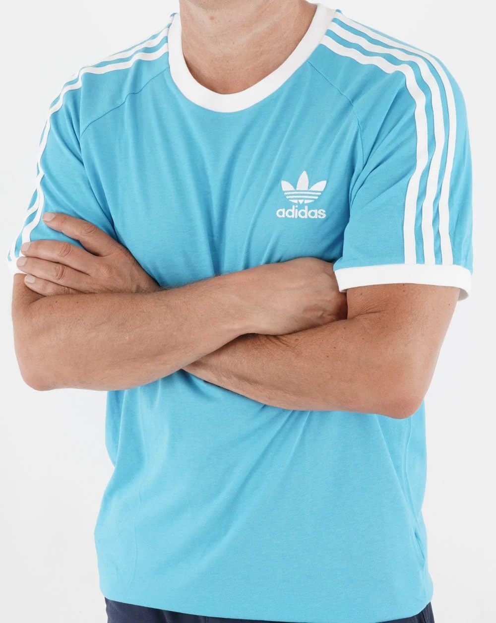 Adidas Originals Trace T Shirt Blue - Image 3