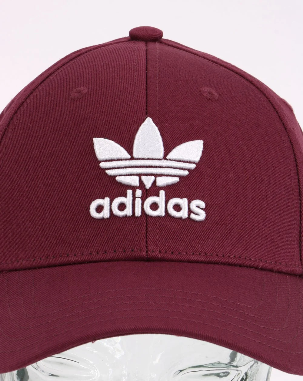 Adidas Originals Trefoil Baseball Cap Crimson - Image 2