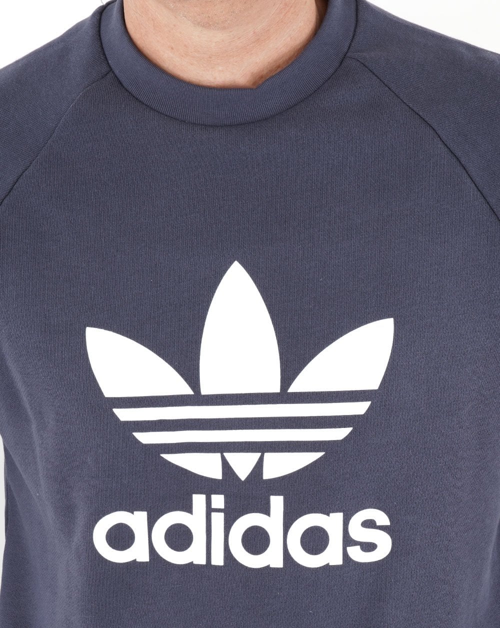 Adidas Originals Trefoil Crew Sweat Shadow Navy - Image 2