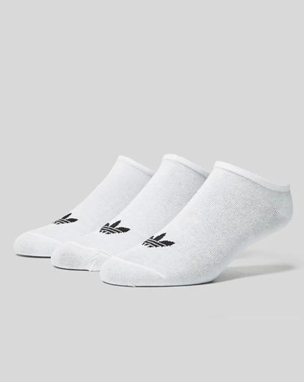 Adidas Originals Trefoil Liner Socks 3 Pack White