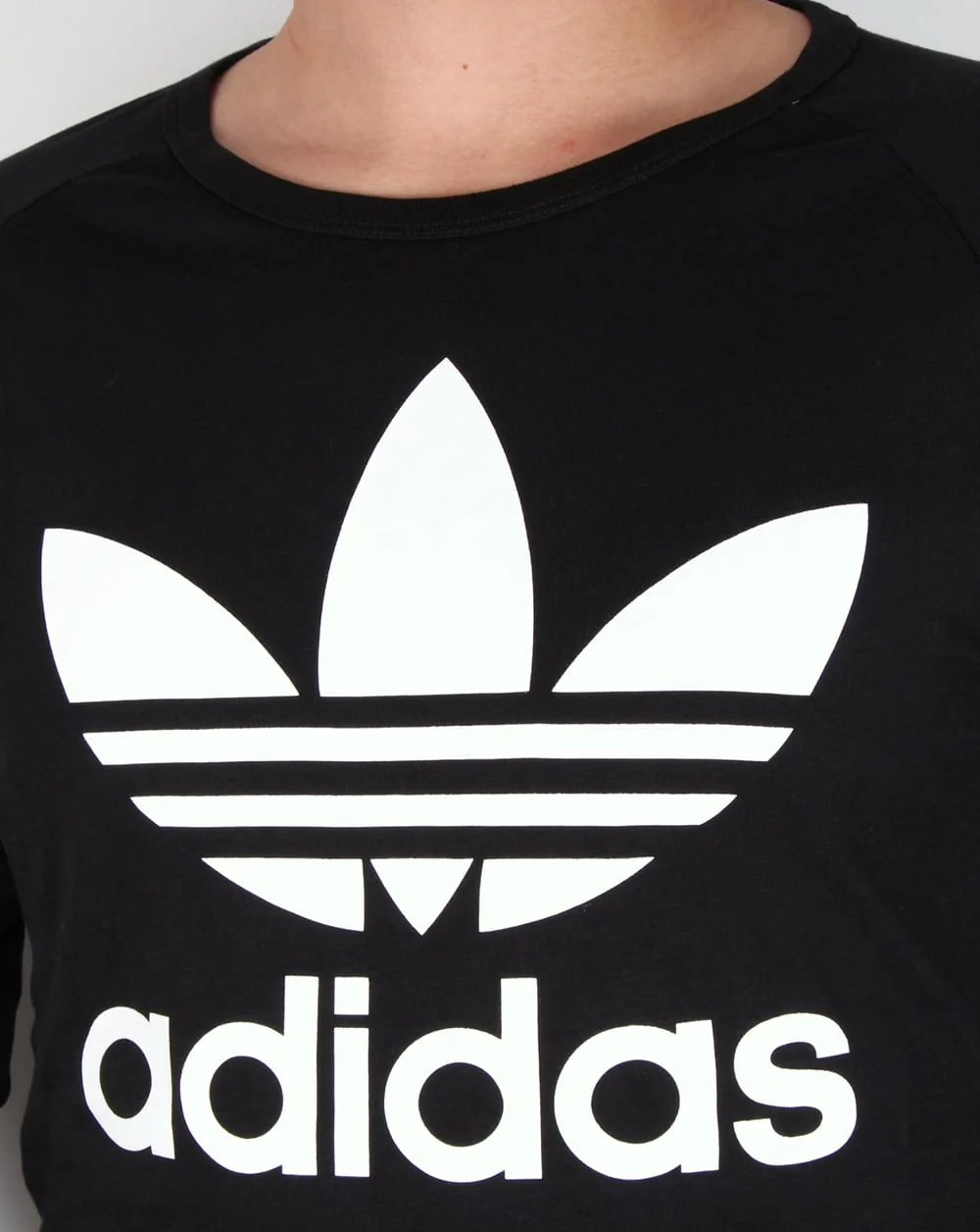 Adidas Originals Trefoil Long Sleeve T-shirt Black - Image 2