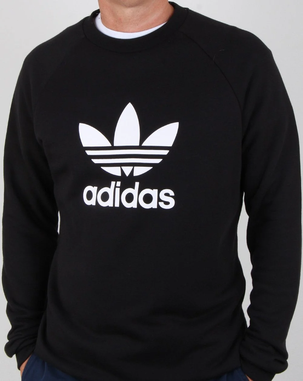 Adidas Originals Trefoil Sweatshirt Black