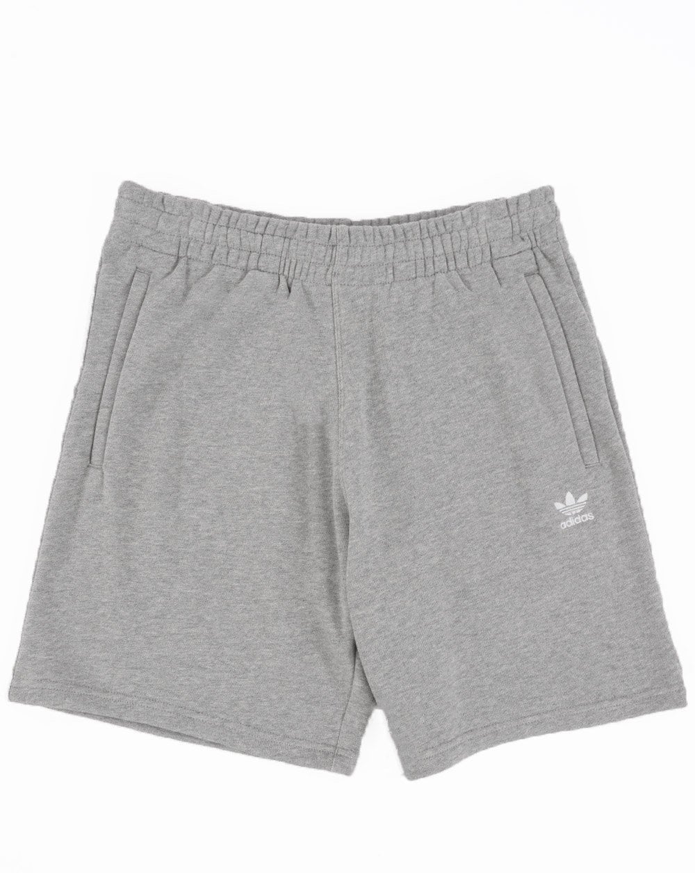 Adidas Originals Zip Pocket Lounge Shorts Grey Heather - Image 3