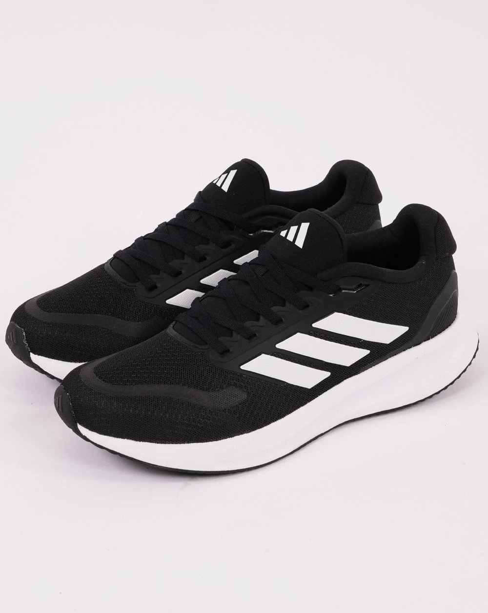 Adidas Run Falcon 5 Trainers Black/White - Image 2