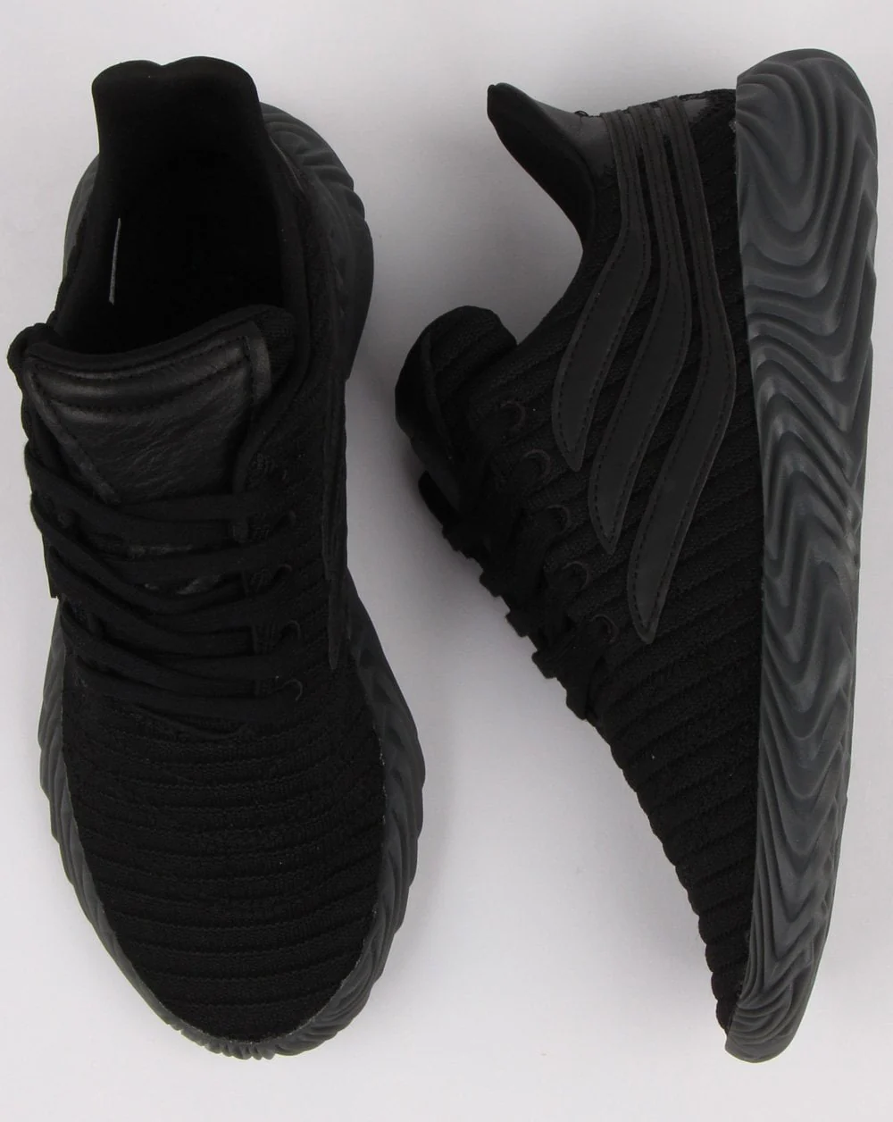 Adidas Sobakov Trainers Triple Black - Image 2