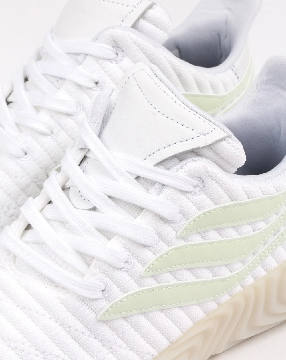 Adidas Sobakov Trainers White/aero Green - Image 4
