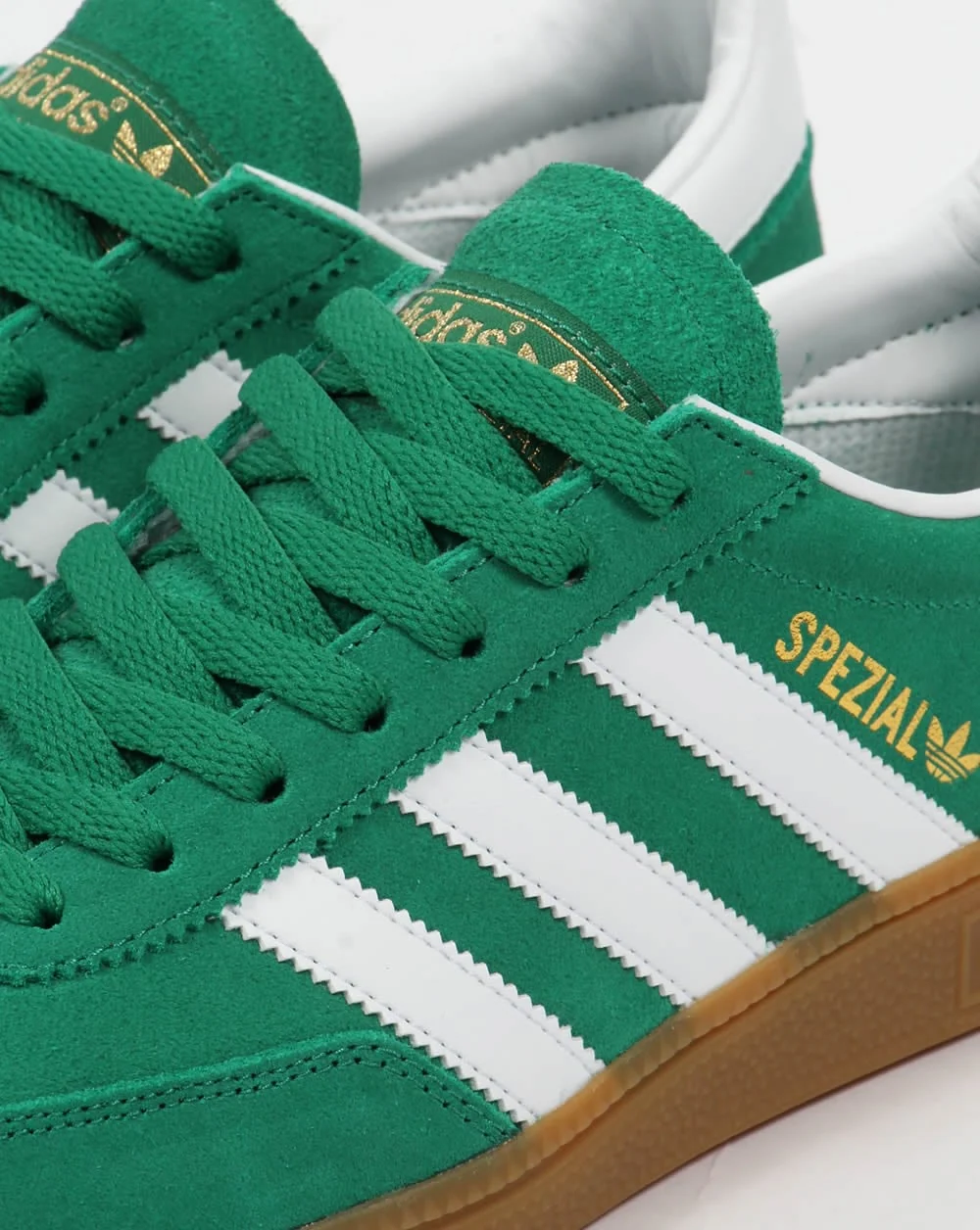 Adidas Spezial Trainers Green White - Image 2