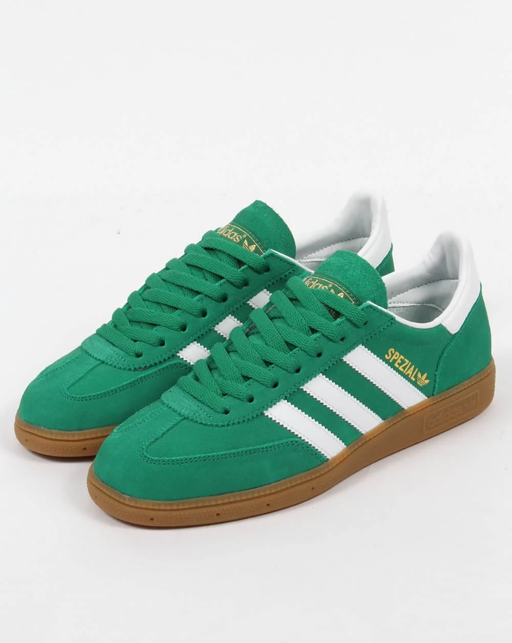 Adidas Spezial Trainers Green White - Image 3