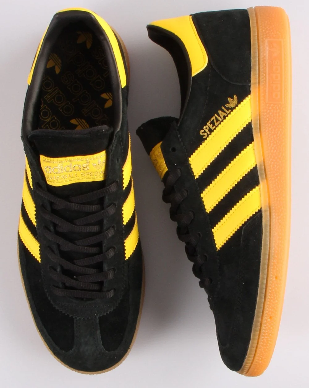 Adidas Spezial Trainers in Oslo Black/yellow - Image 3