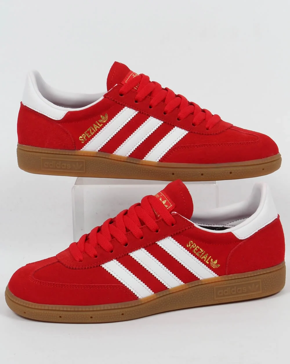 Adidas Spezial Trainers Red White