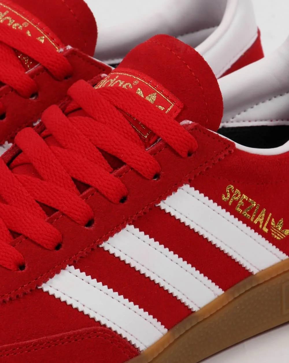 Adidas Spezial Trainers Red White - Image 3