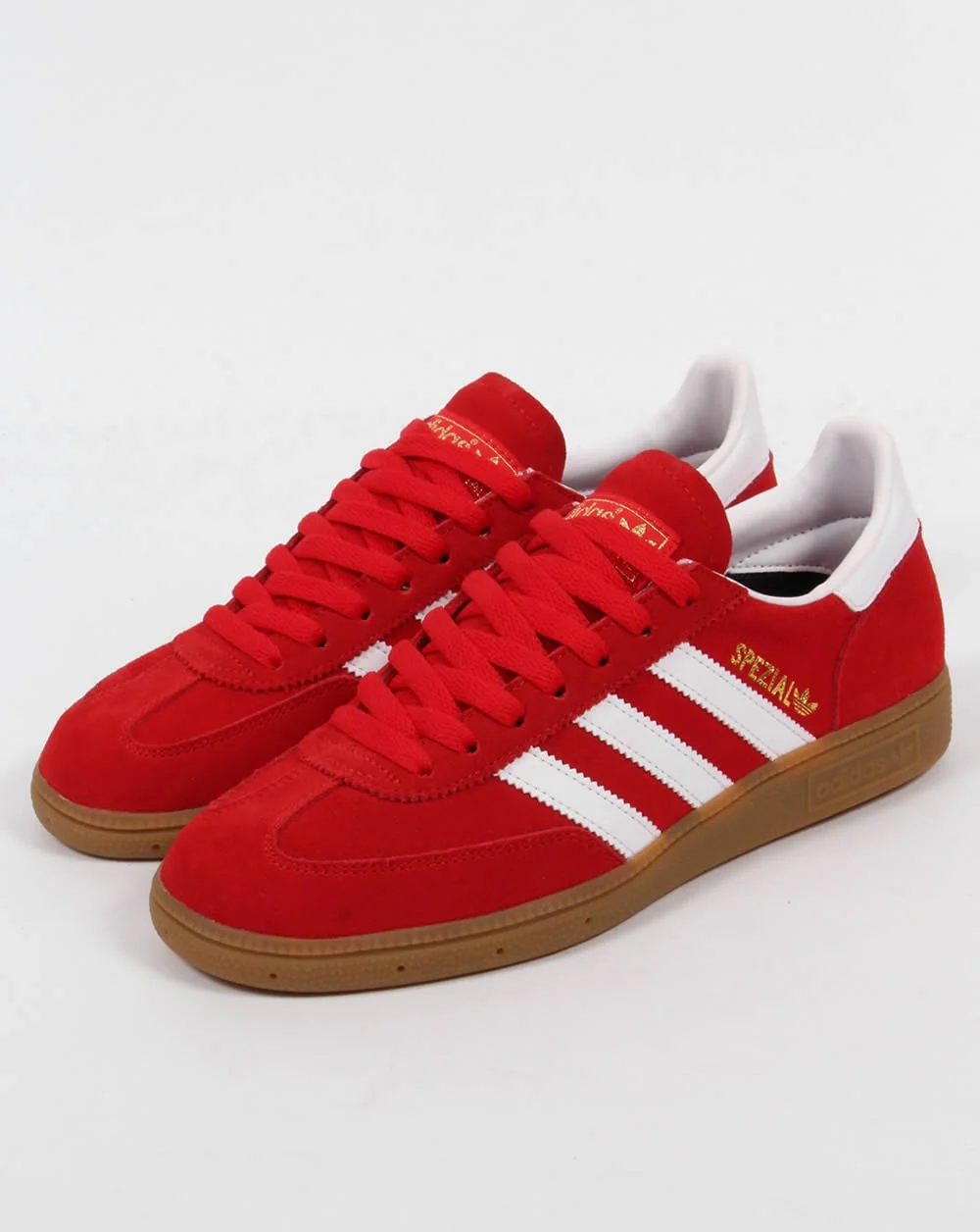 Adidas Spezial Trainers Red White - Image 4