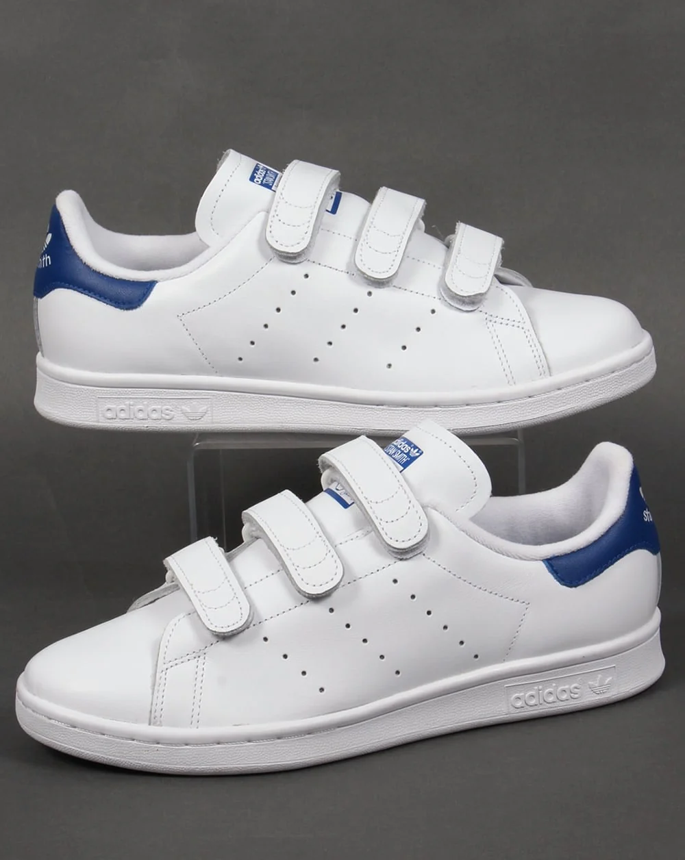 Adidas Stan Smith CF Trainers White/Royal Blue
