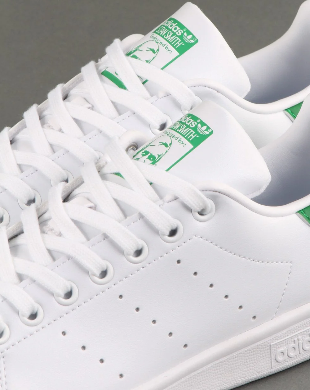 Adidas Stan Smith Trainers White/Green - Image 4