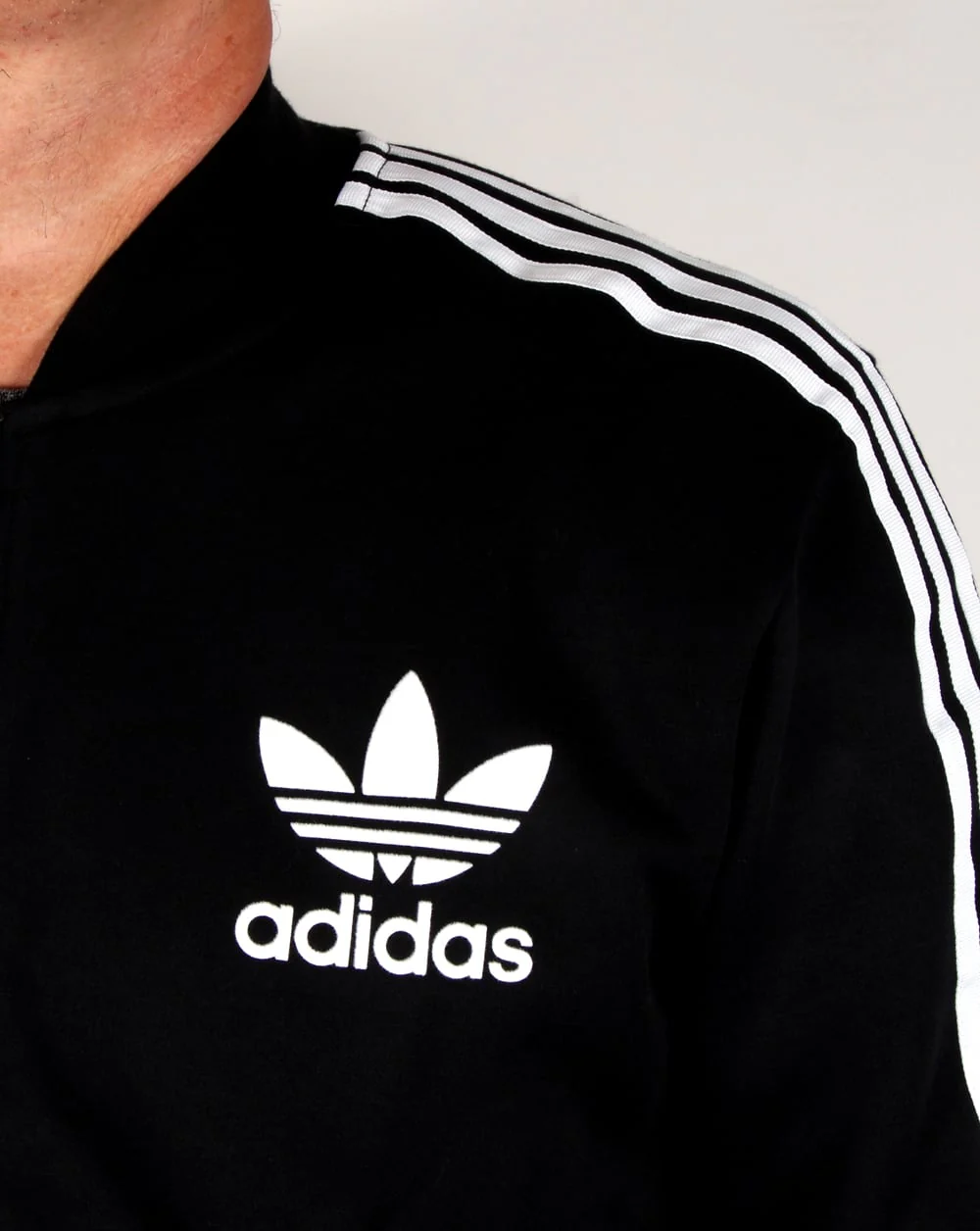 Adidas Superstar Large Logo Track Top Black - Image 2