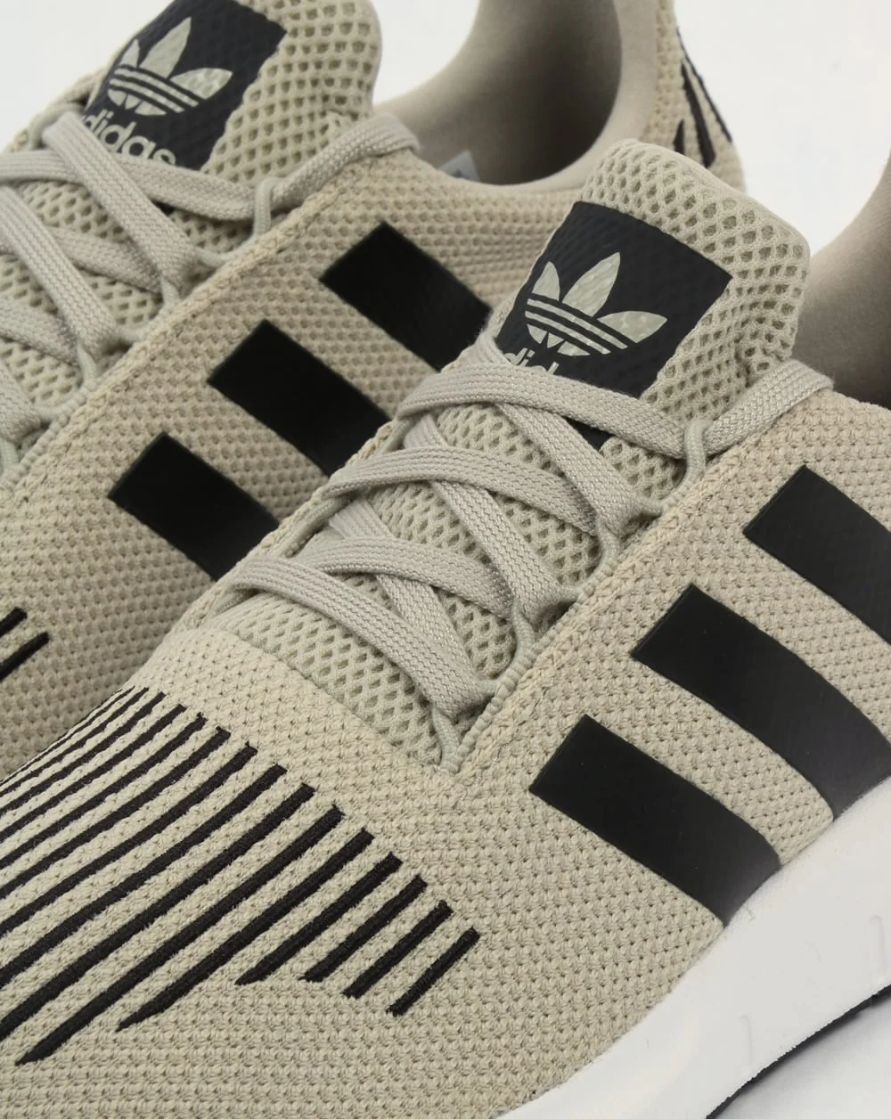 Adidas Swift Run Trainers Sesame/Black/White - Image 4