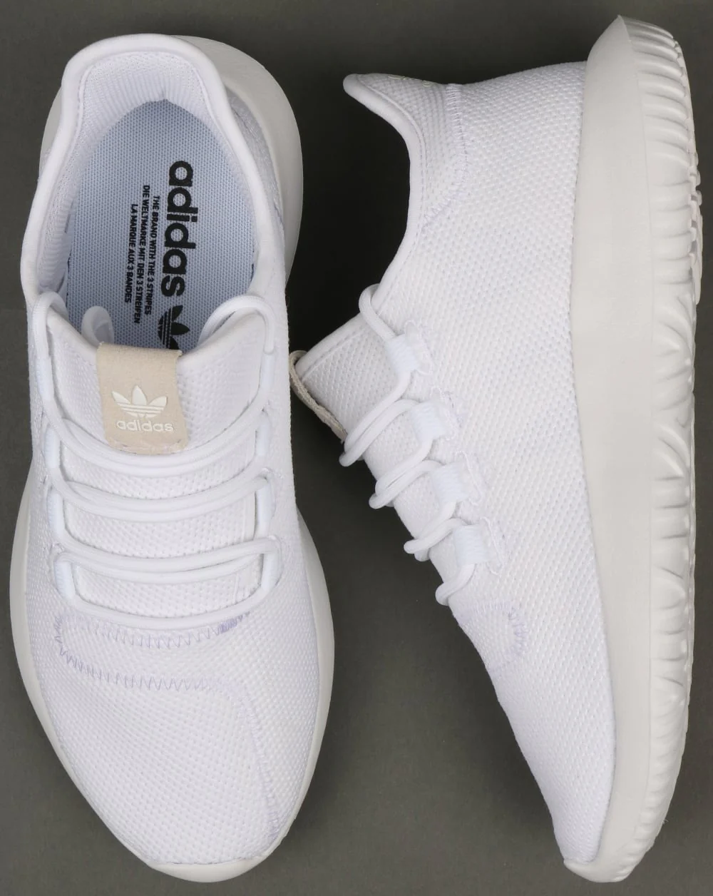 Adidas Tubular Shadow Trainers White - Image 2