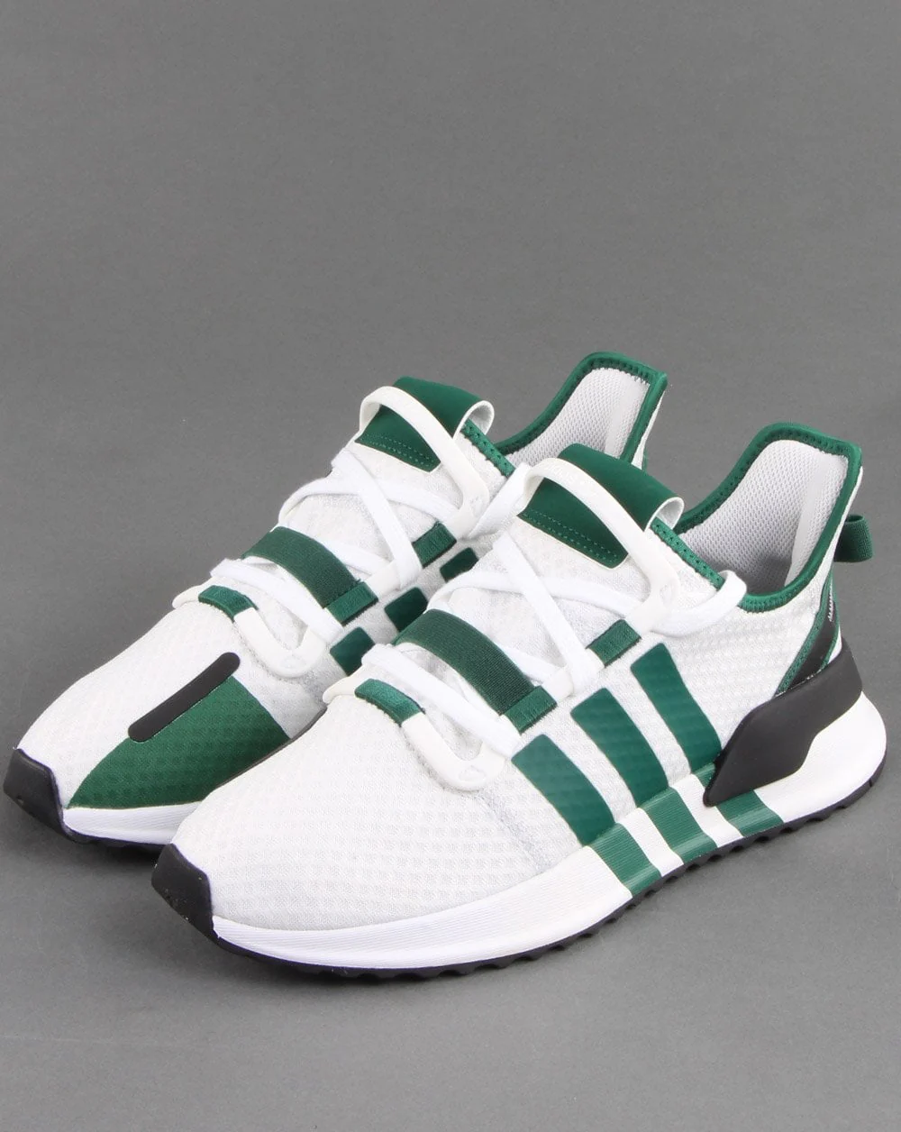 Adidas U_path Run Trainers White/Green - Image 3