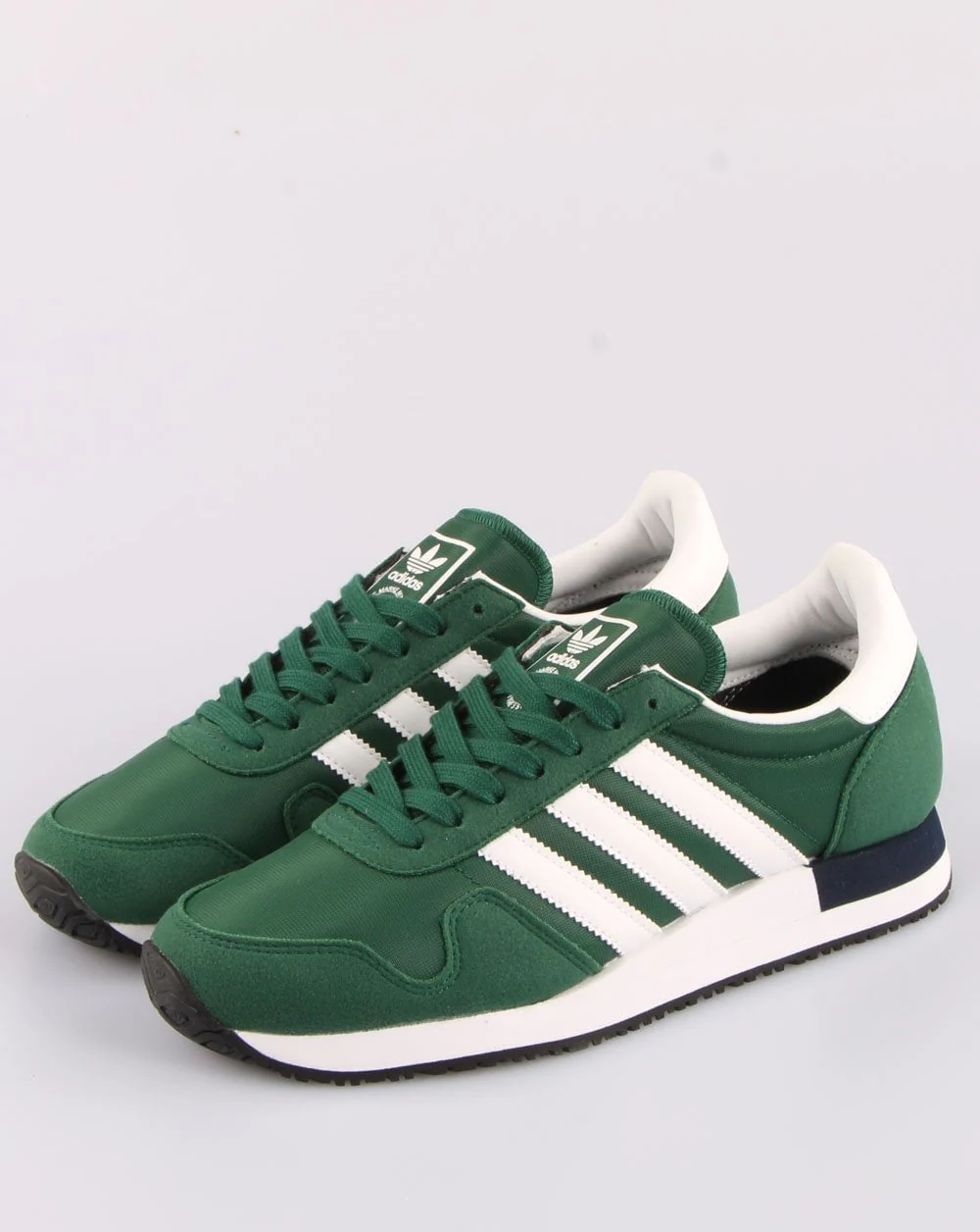 Adidas USA 84 Trainers Collegiate Green/White - Image 2
