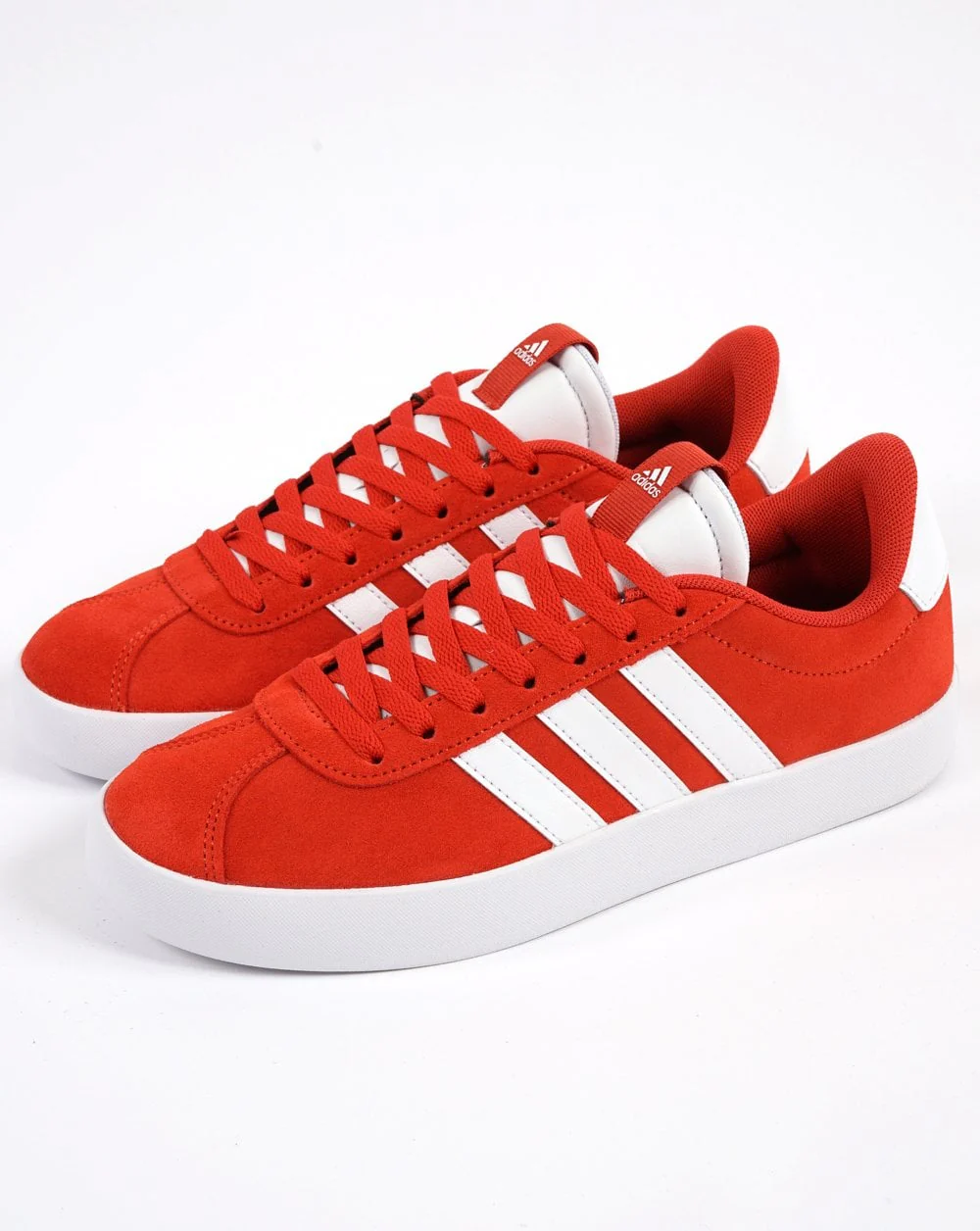 Adidas VL Court 3.0 Trainers Pre Loved Red/White - Image 2