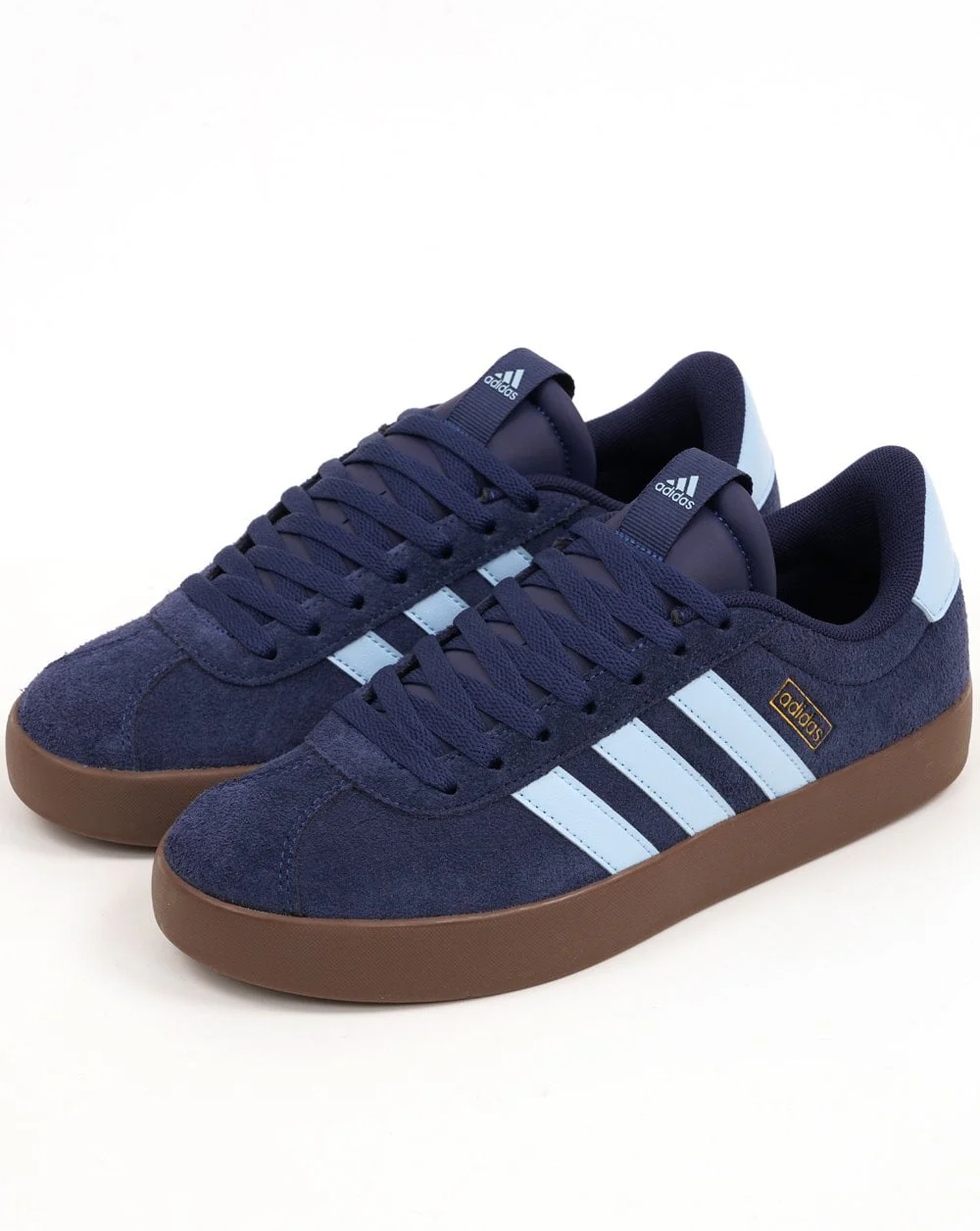 Adidas VL Court Trainers Navy Sky - Image 2