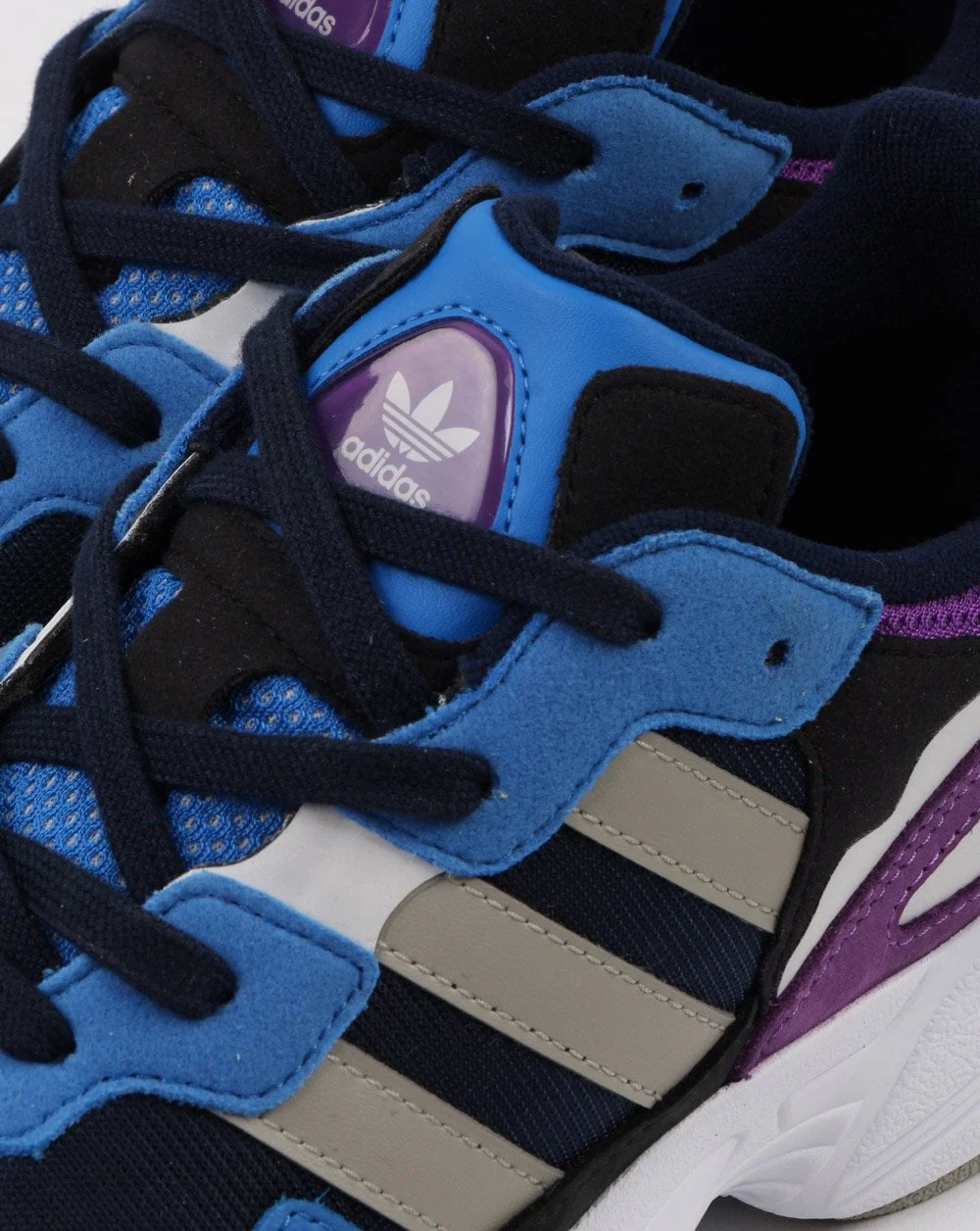 Adidas Yung-96 Trainers Navy/Sesame/True Blue - Image 4