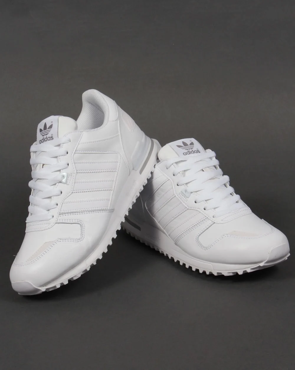 Adidas ZX 700 Leathers Trainers White - Image 4