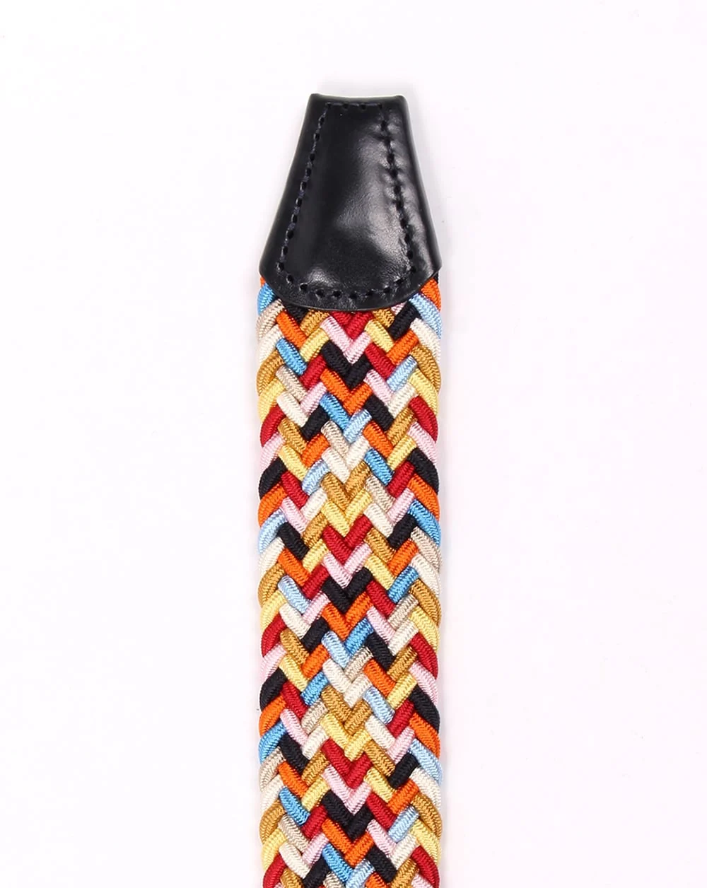 Andersons Woven Leather Trim Belt Multi - Image 3