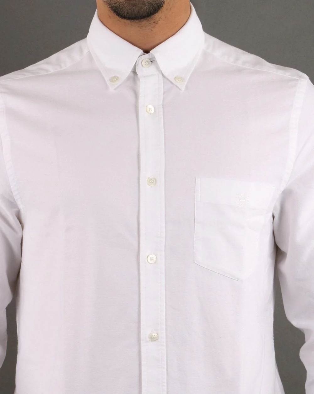 Aquascutum Bevan Oxford Shirt White - Image 4