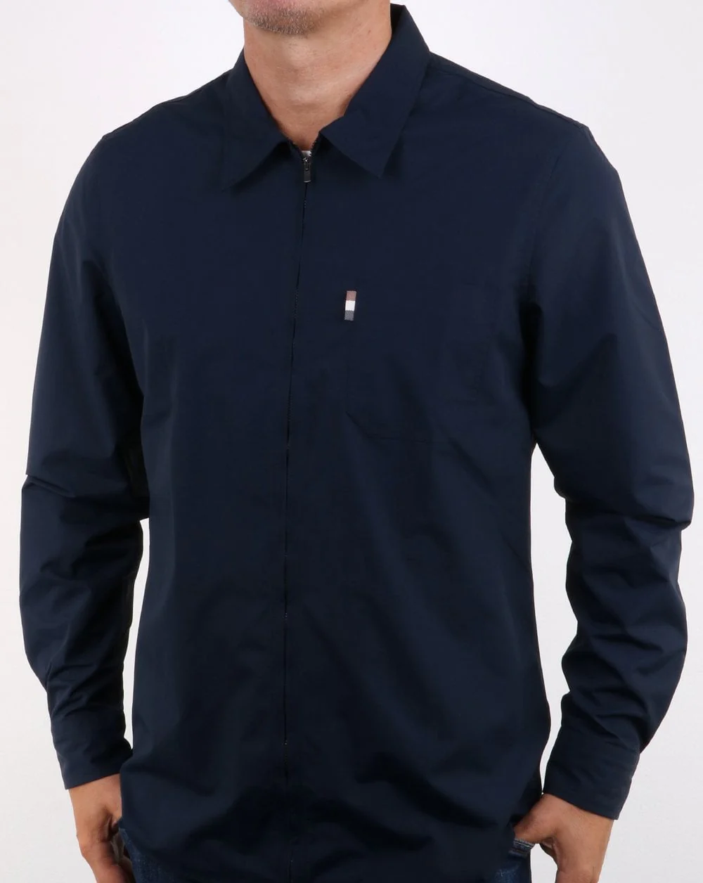 Aquascutum Brodie Zip Jacket Navy