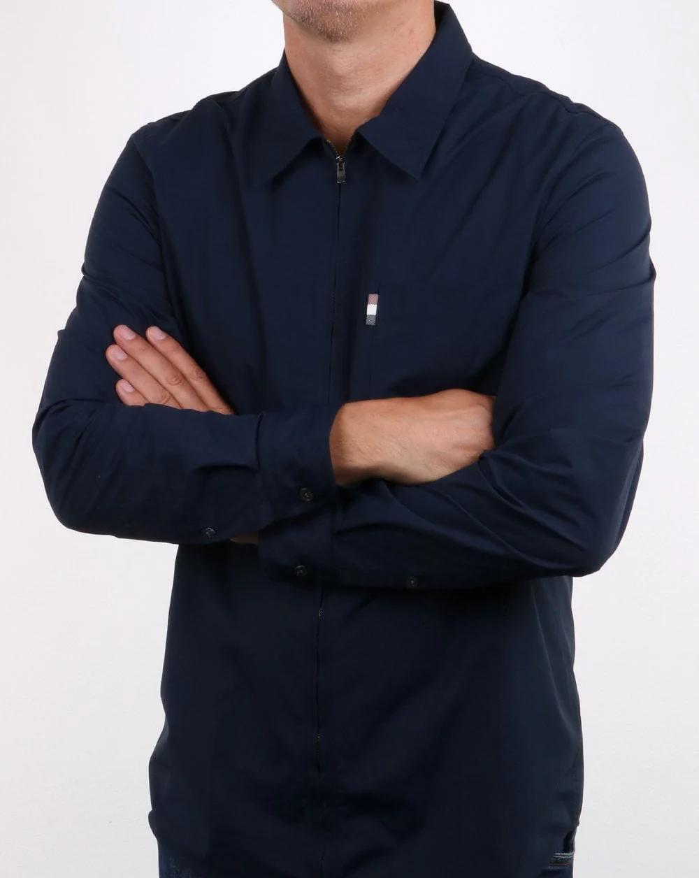 Aquascutum Brodie Zip Jacket Navy - Image 2