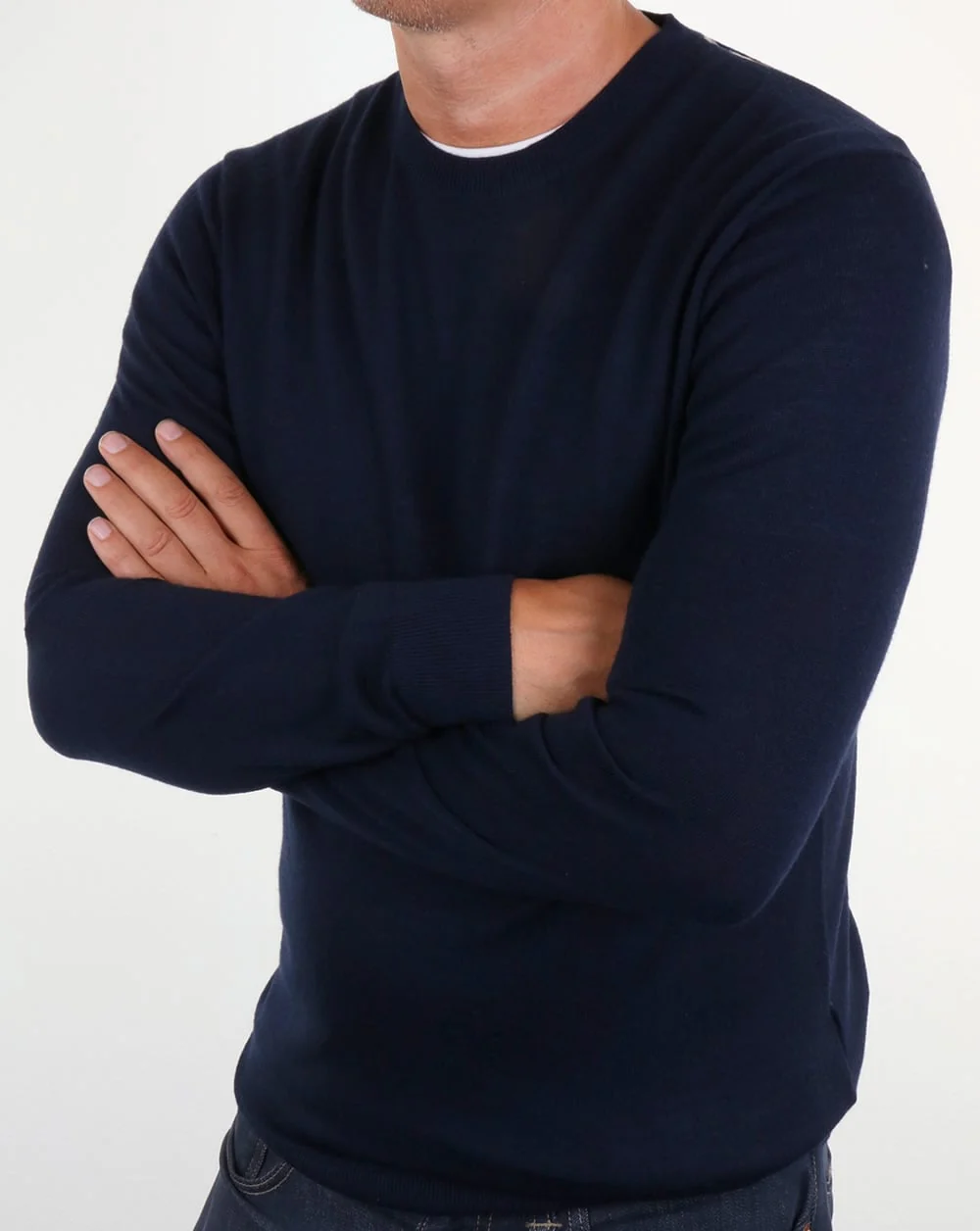 Aquascutum Carston Merino Knit Navy - Image 3