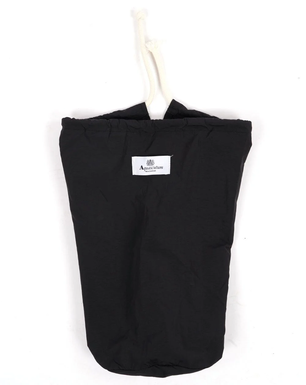 Aquascutum Check Pocket Swim Shorts Black - Image 3