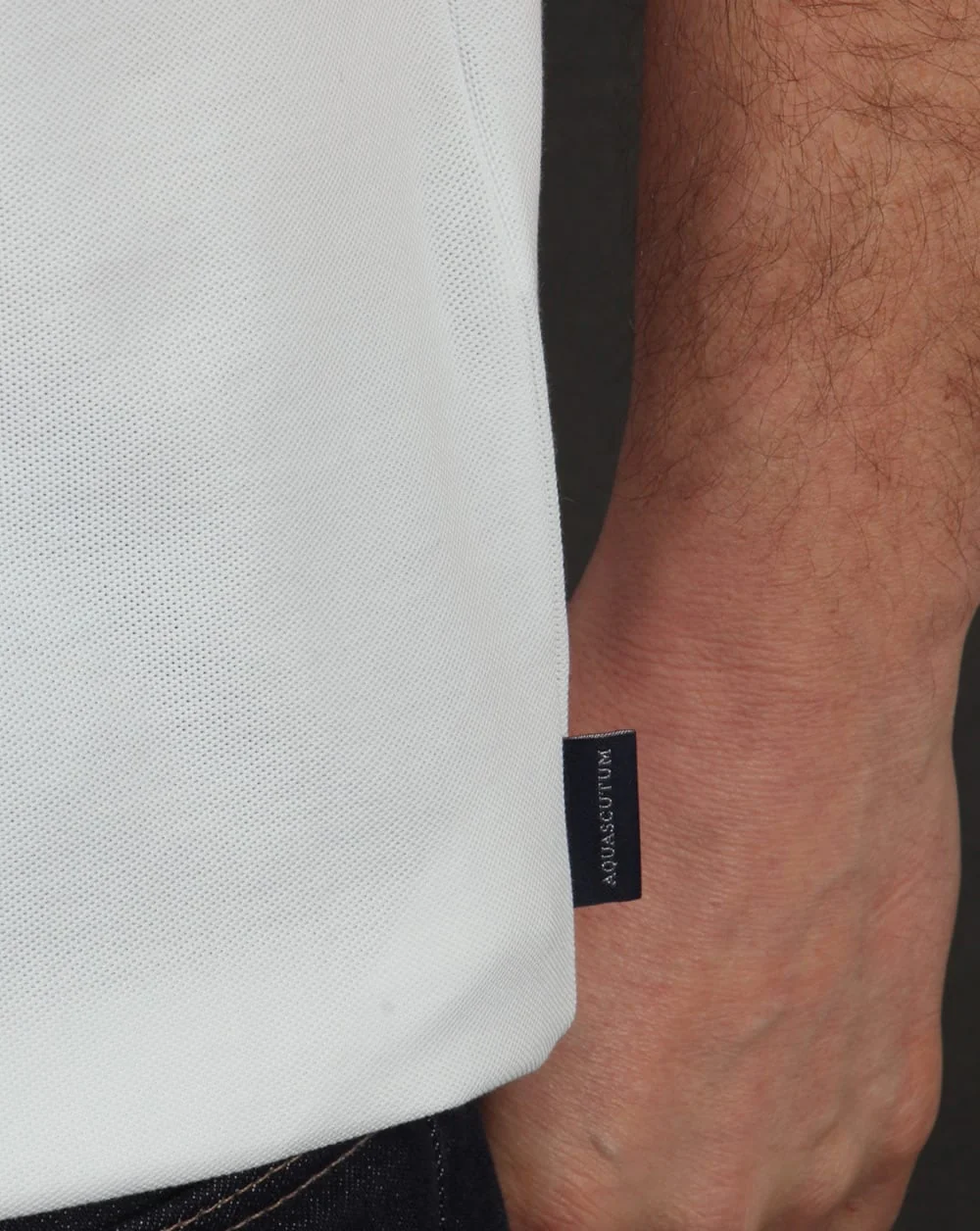 Aquascutum Hector Polo Shirt White - Image 3