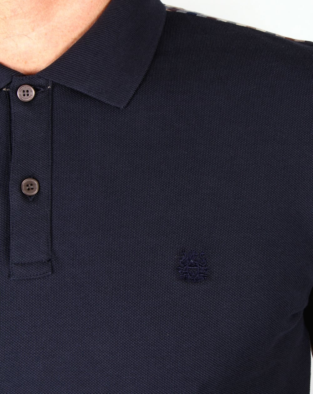 Aquascutum Hill Polo Shirt Navy - Image 2