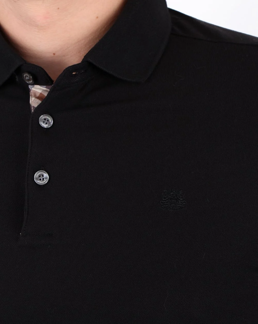 Aquascutum Hillington Polo Shirt Black - Image 2