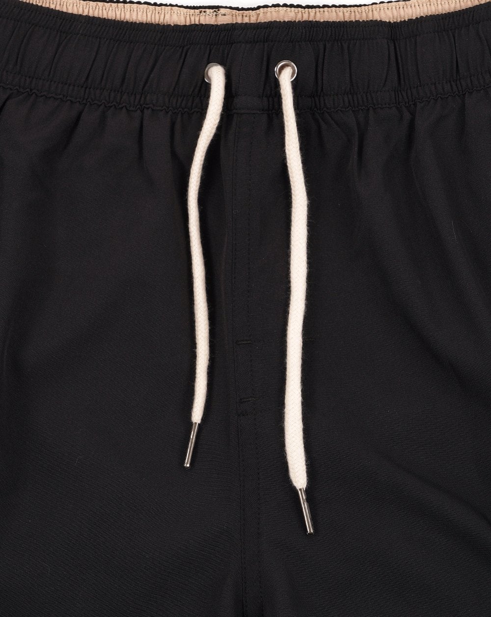 Aquascutum Patch Cargo Swim Shorts Black - Image 2