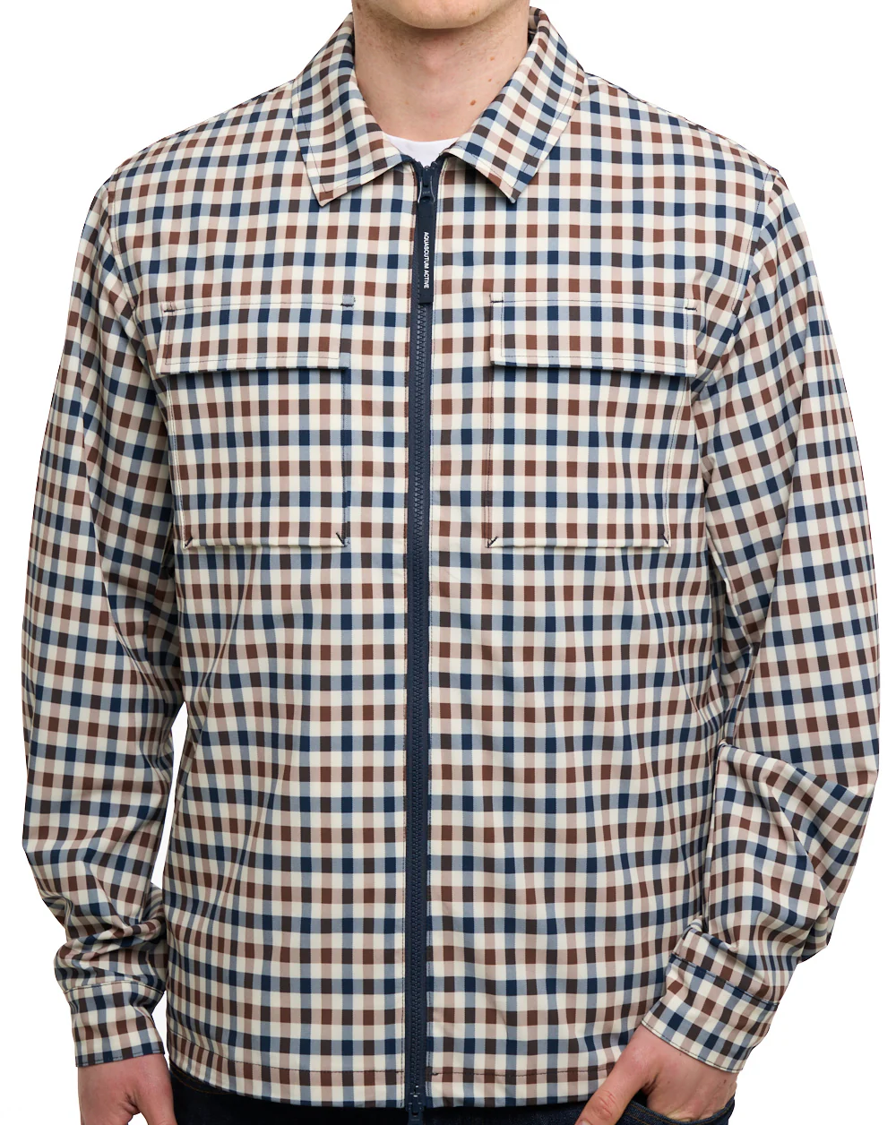 Aquascutum Shell SP Overshirt Club Check