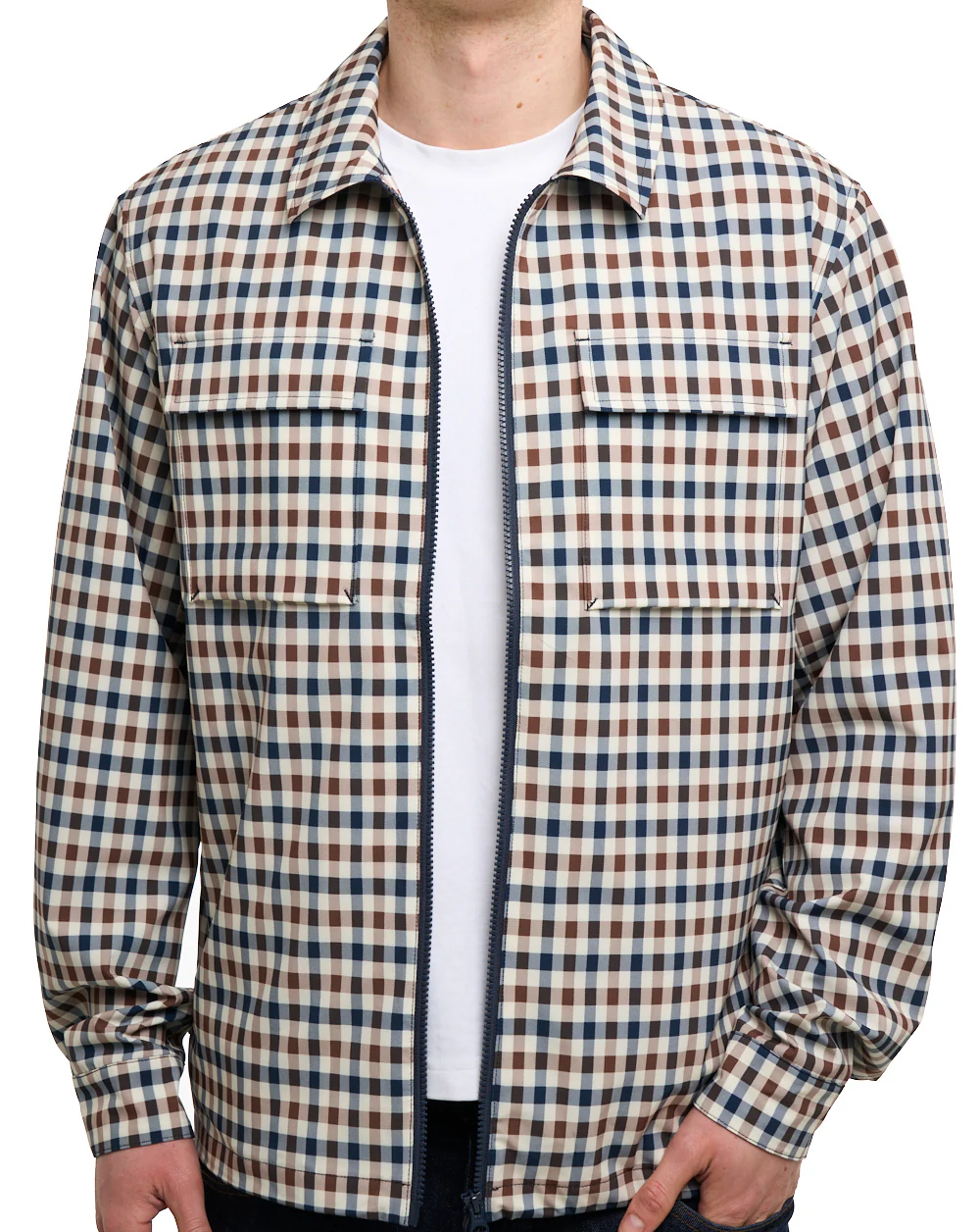 Aquascutum Shell SP Overshirt Club Check - Image 2