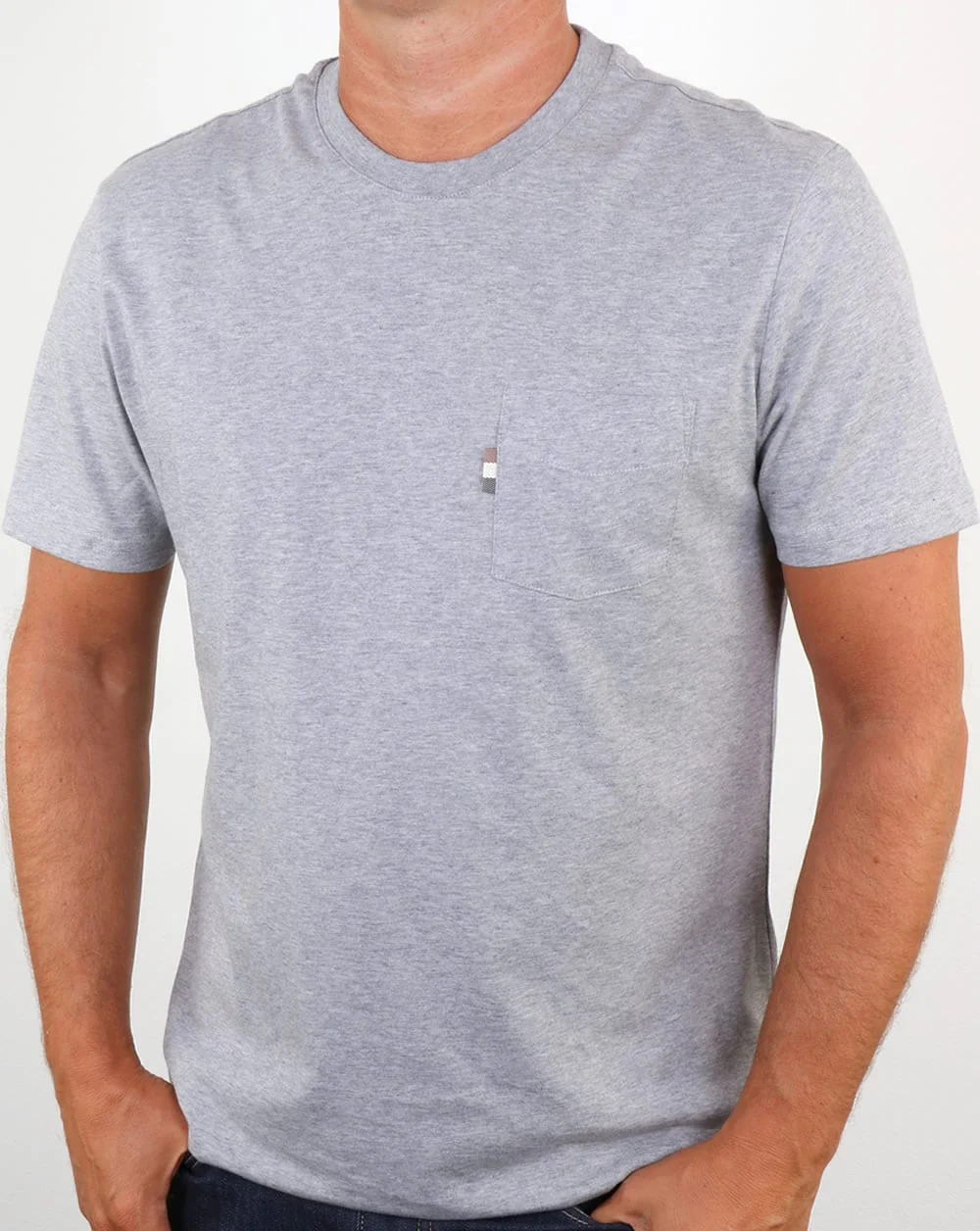 Aquascutum Wilmslow T Shirt Grey