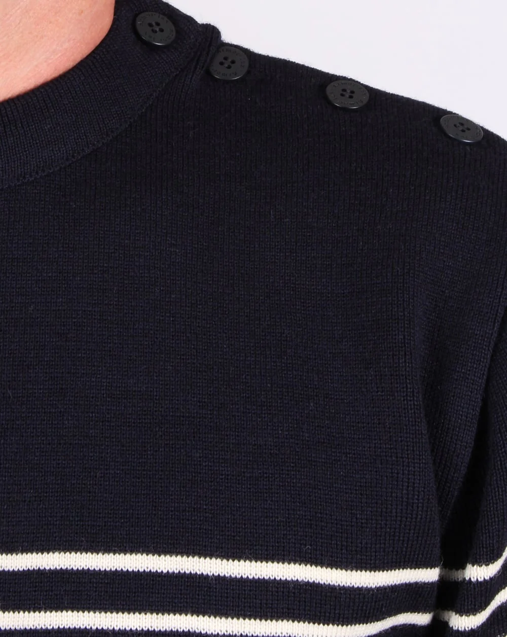Armor-lux Dumet Striped Sailor Jumper Rich Navy/nature - Image 2